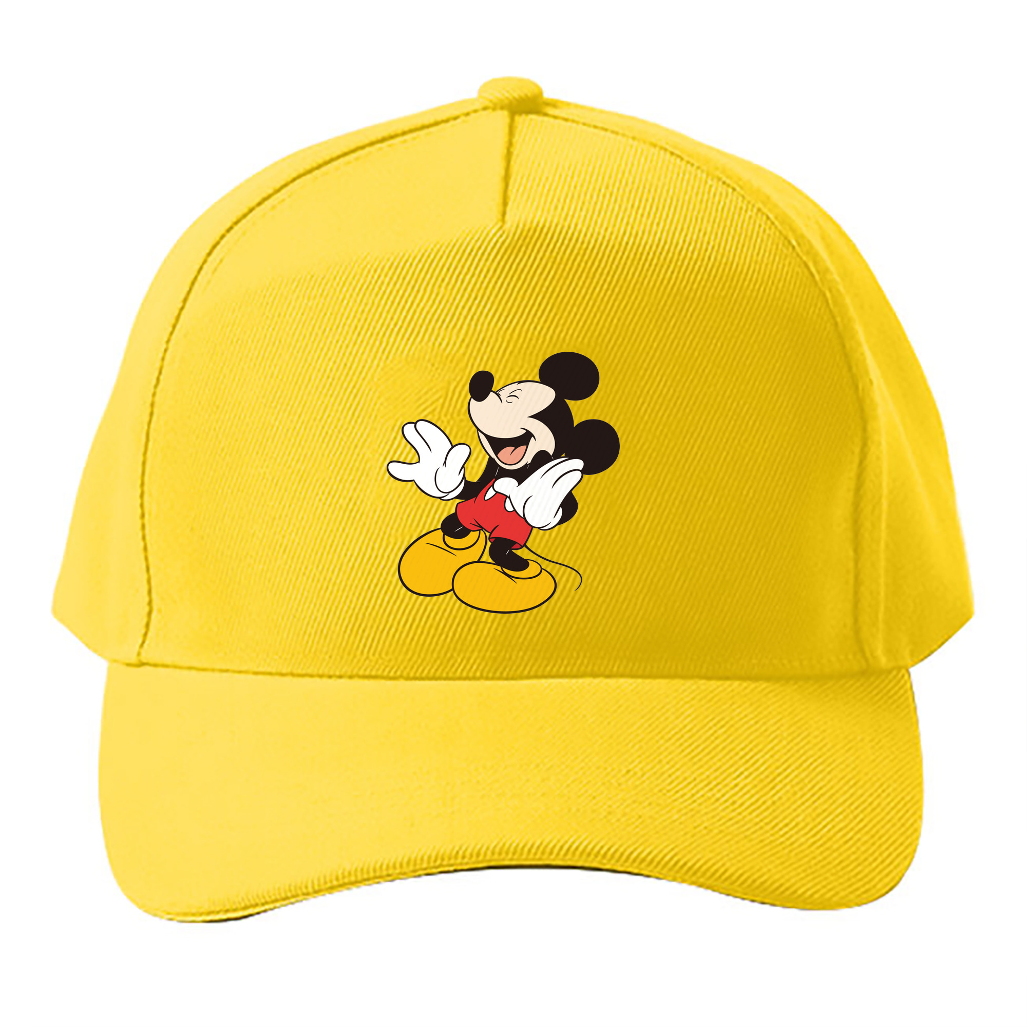 （画像用） ミッキーマウス Mickey Mouse ベースボールキャップ 綿100％ 男女兼用 帽子 スポーツ